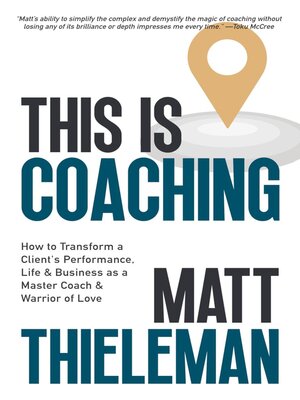cover image of This is Coaching